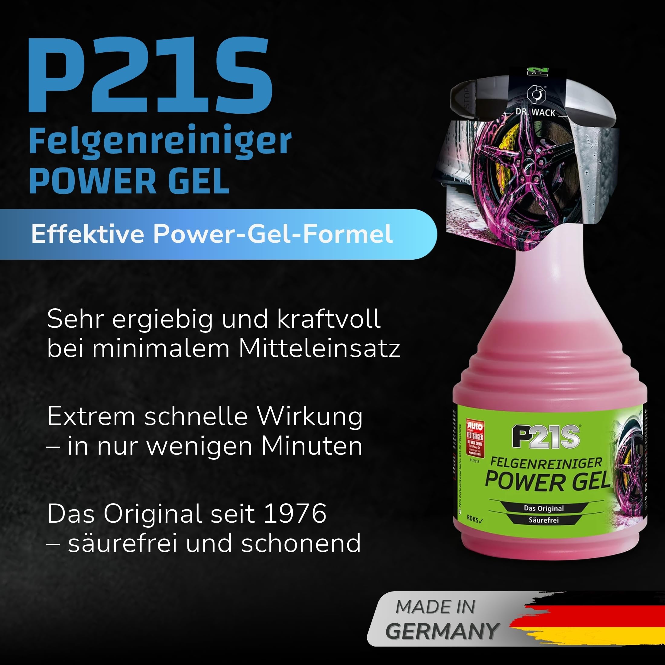 dr-wack-p21s-felgenreiniger-power-gel-750-ml-mit-wirkindikator image 2