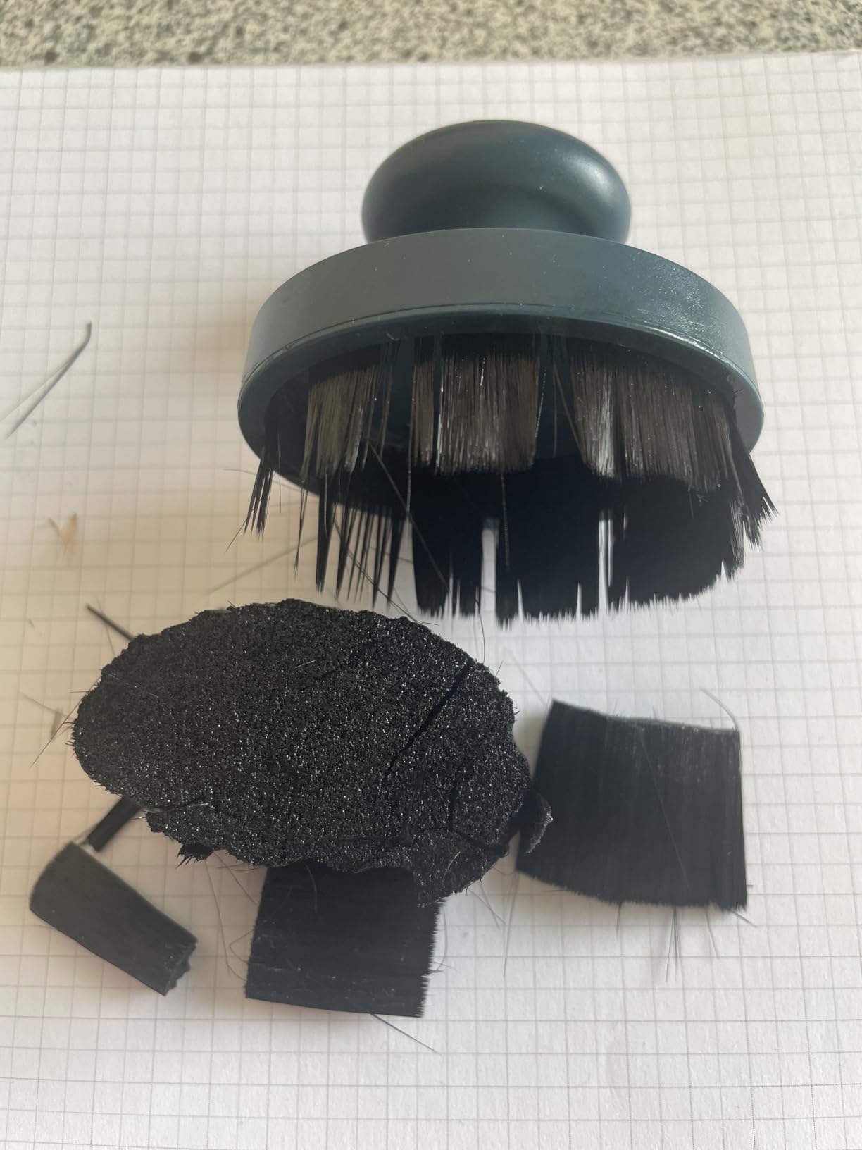 Sauberes Glanzbild, null Flecken