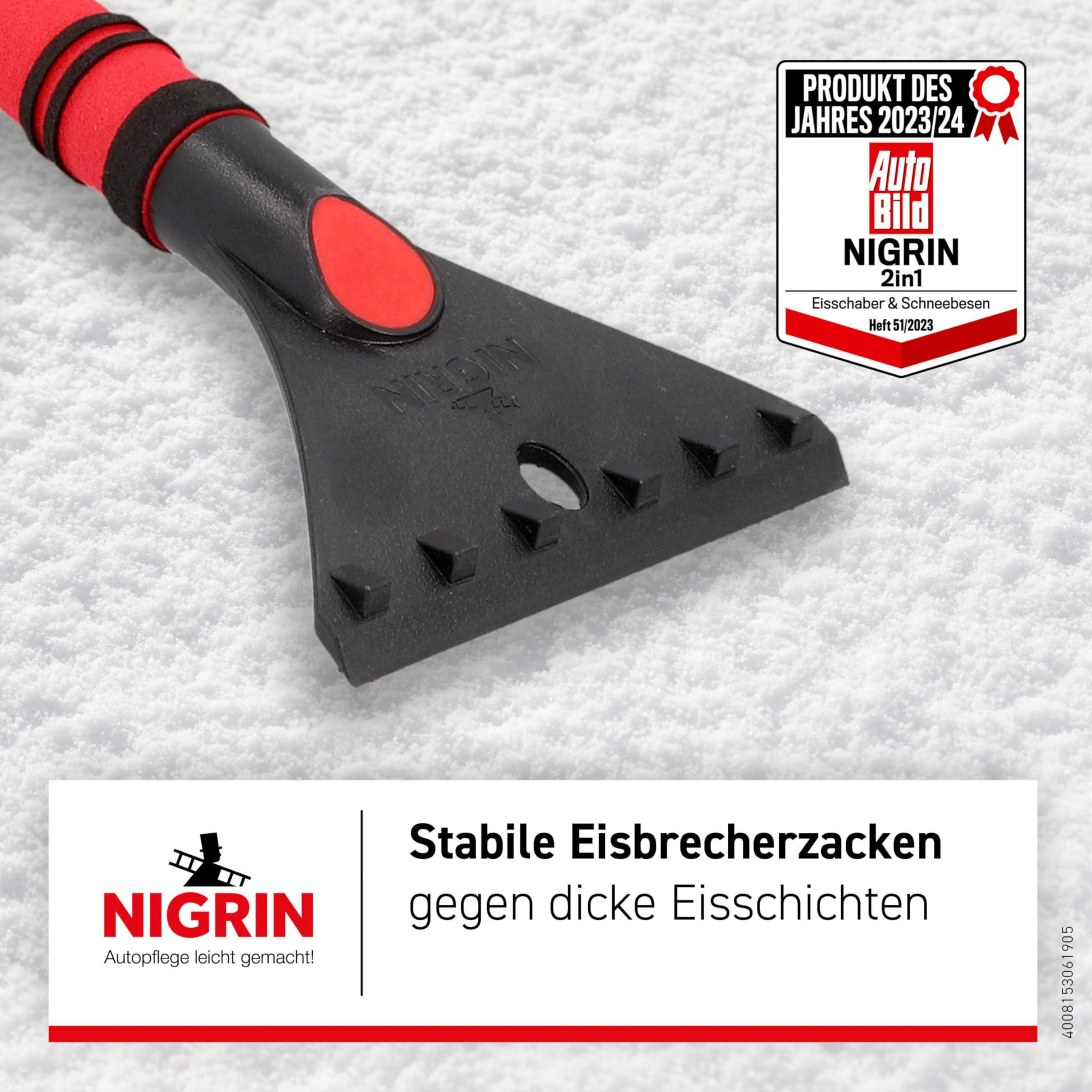 nigrin-eiskratzer-mit-schneebesen-60-cm-abs-schwarz-rot image 6