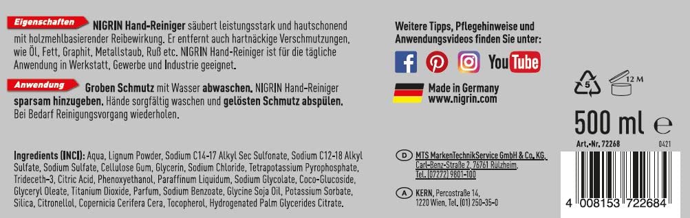 nigrin-handwaschpaste-500-ml-hautschonender-handreiniger-werkstatt image 7