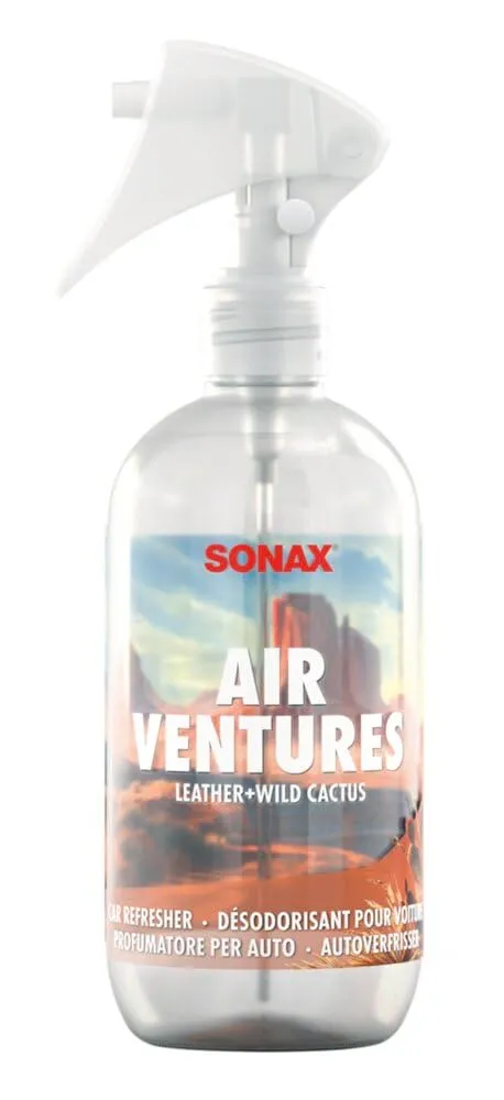 sonax-airventures-car-refresher-leather-wild-cactus-300-ml image 1