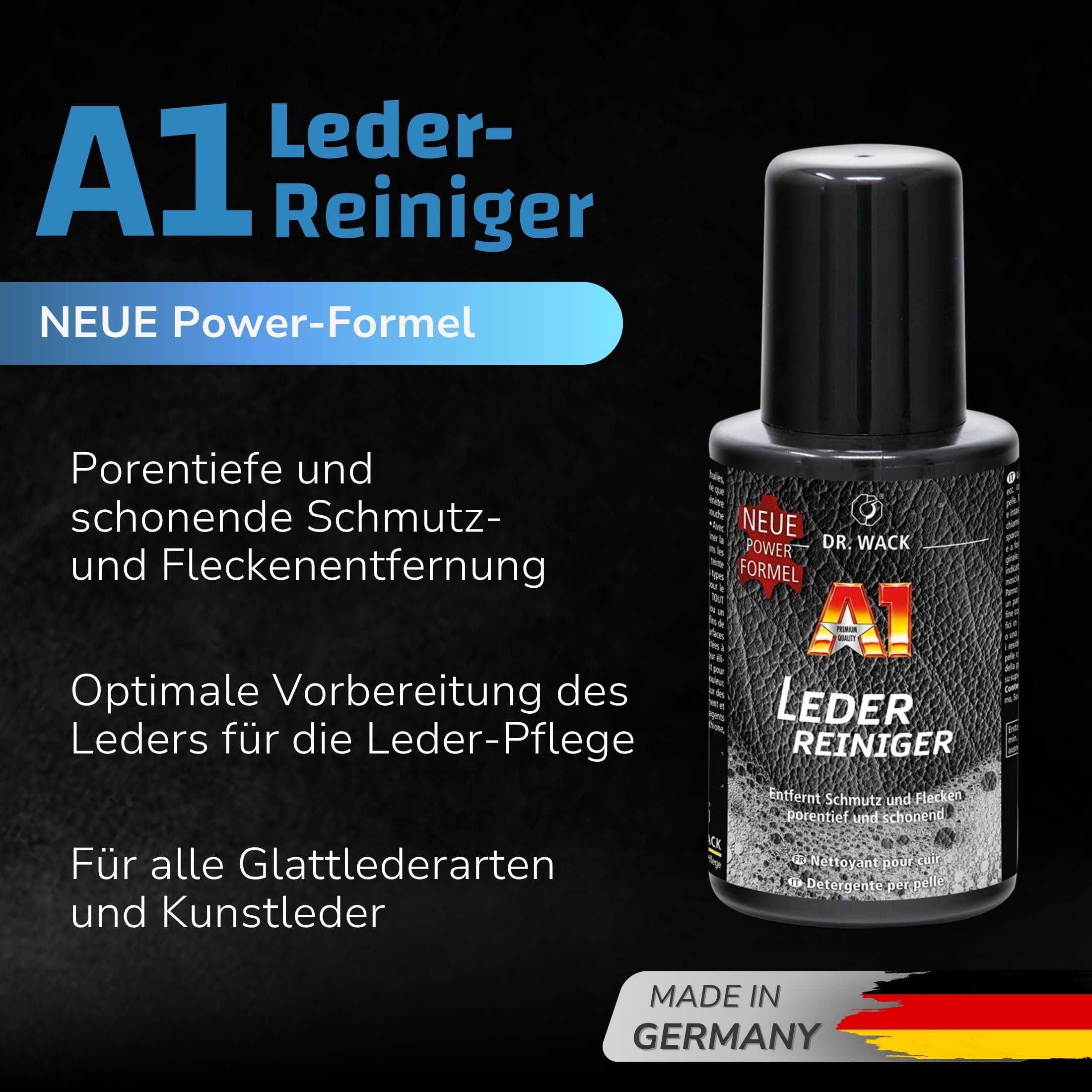 dr-wack-a1-lederreiniger-250-ml-reiniger-f-r-glatt-und-kunstleder image 2