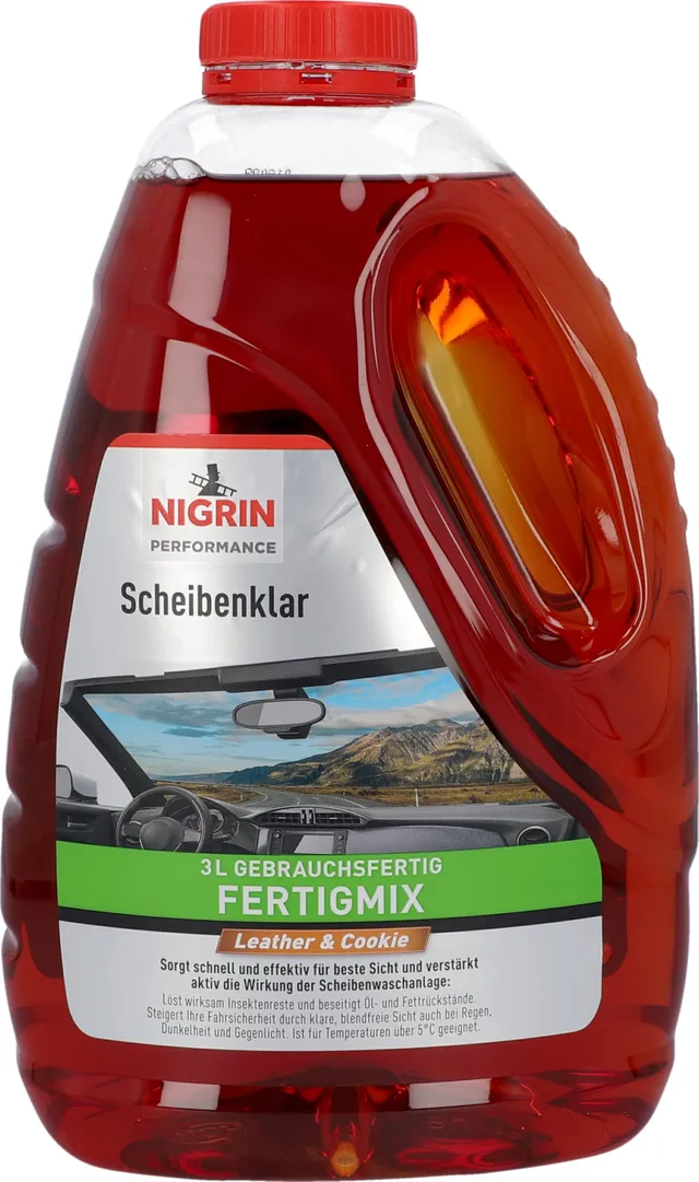 nigrin-performance-scheibenklar-fertigmix-leather-cookie-3-liter image 1