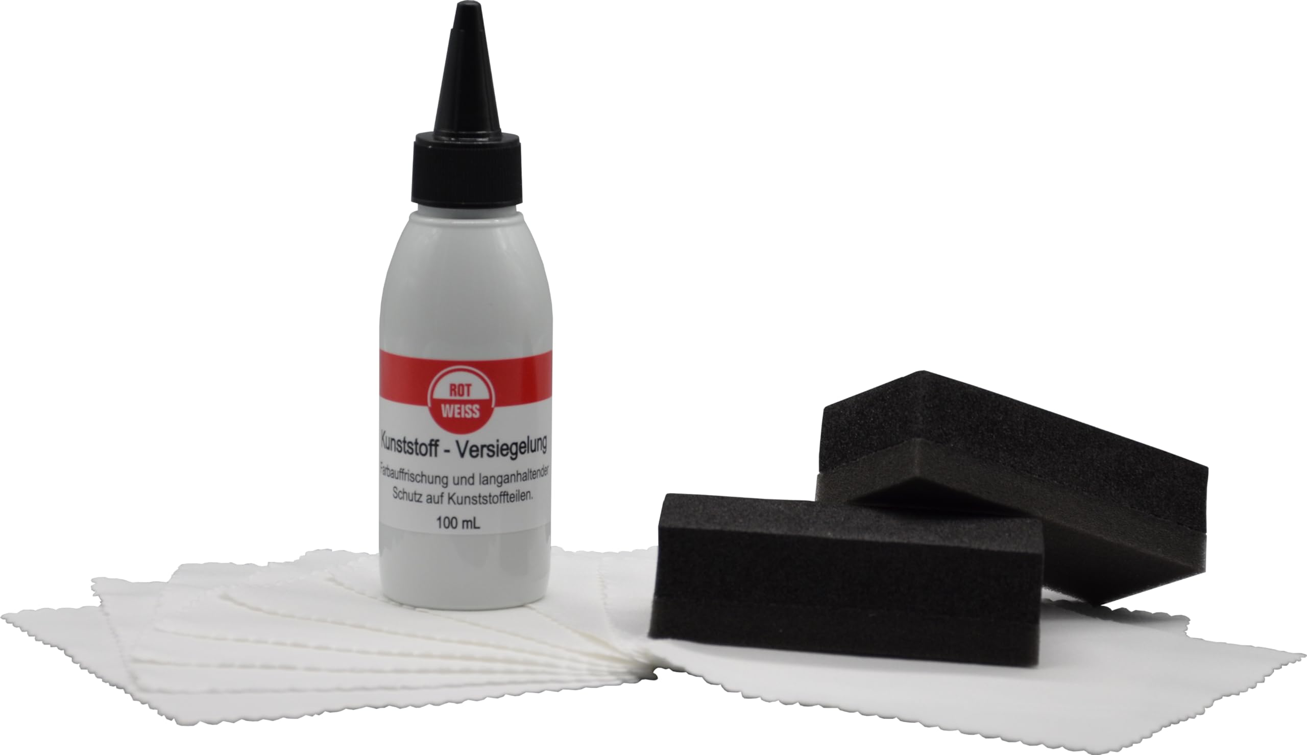rotweiss-72101-kunststoff-versiegelung-set-100-ml-mit-schwamm-und-tuch image 1
