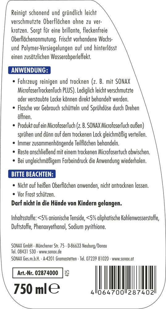 sonax-xtreme-brilliantshine-detailer-spr-hversiegelung-750-ml image 2