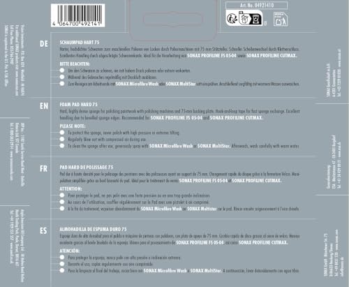 sonax-schaumpad-hart-75-mm-polierschwamm-4-st-ck image 4