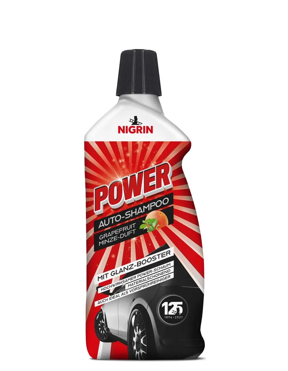 nigrin-power-auto-shampoo-grapefruit-minze-mit-glanz-booster-1-liter image 1