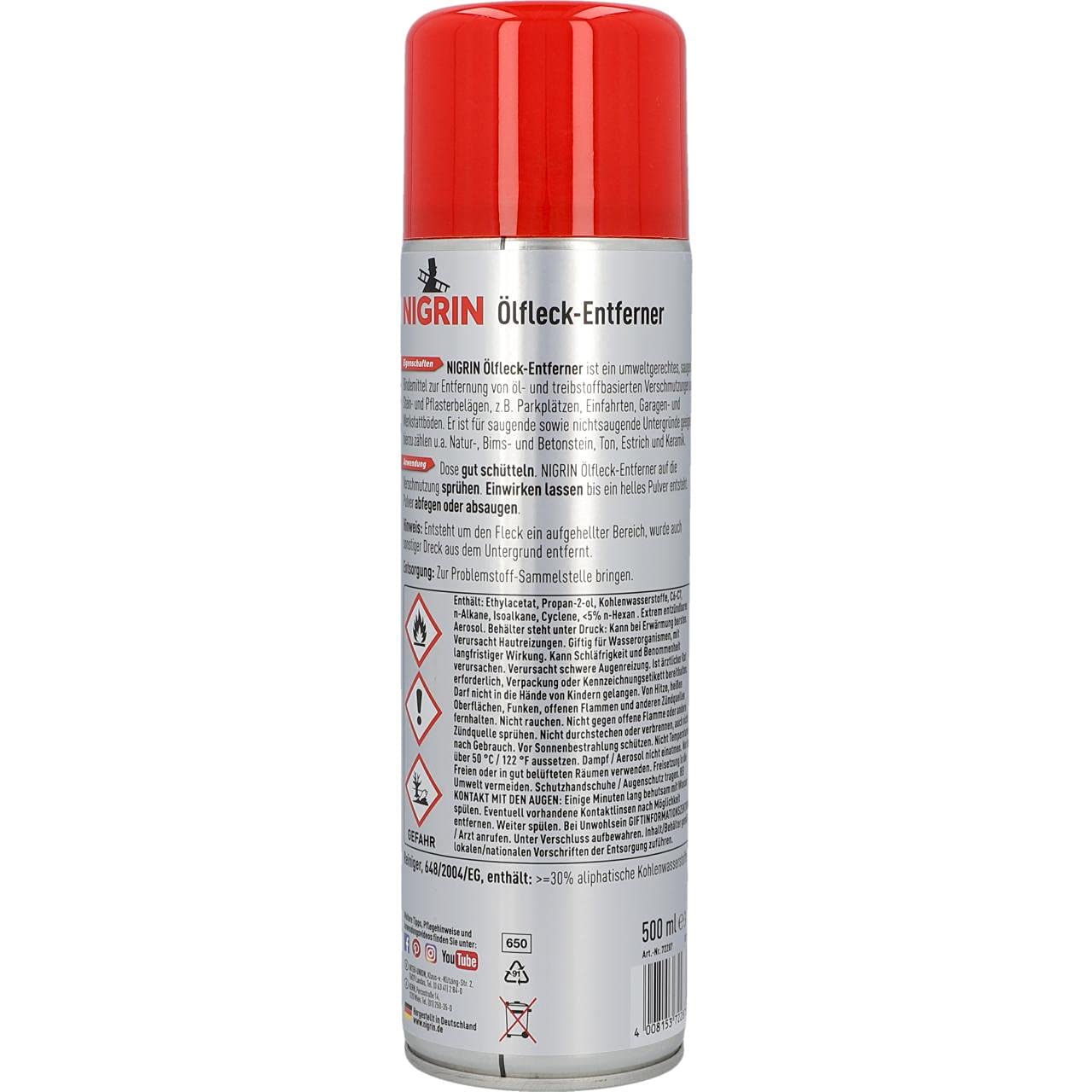 nigrin-lfleck-entferner-500-ml-gr-n-f-r-l-kraftstoffflecken image 4