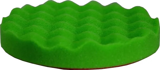 rotweiss-8855-polierschwamm-160-mm-gr-n-gewaffelt-mittel image 1