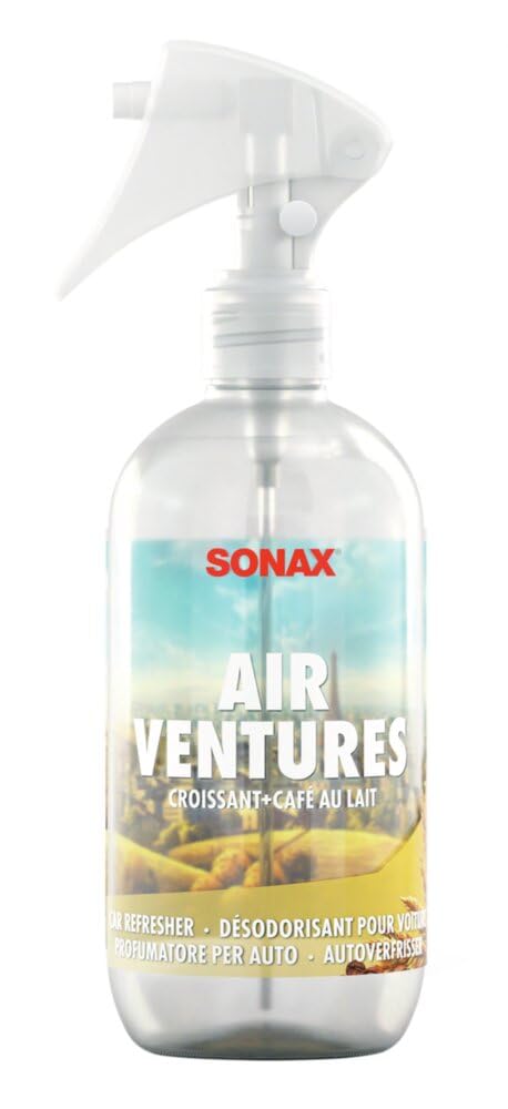 sonax-airventures-car-refresher-croissant-caf-au-lait-300-ml image 1