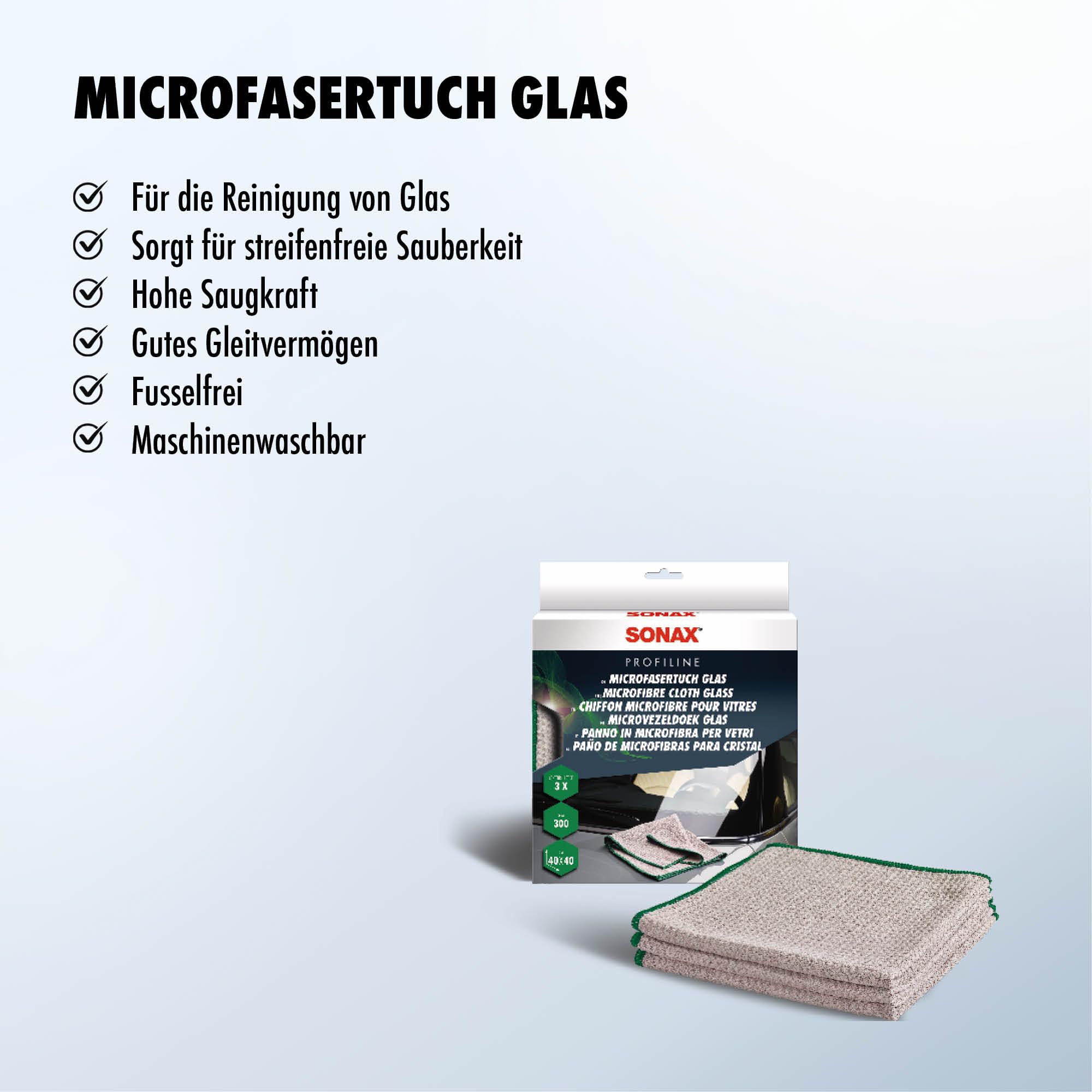 sonax-microfasertuch-glas-3-st-ck-profi-tuch-f-r-scheiben image 3