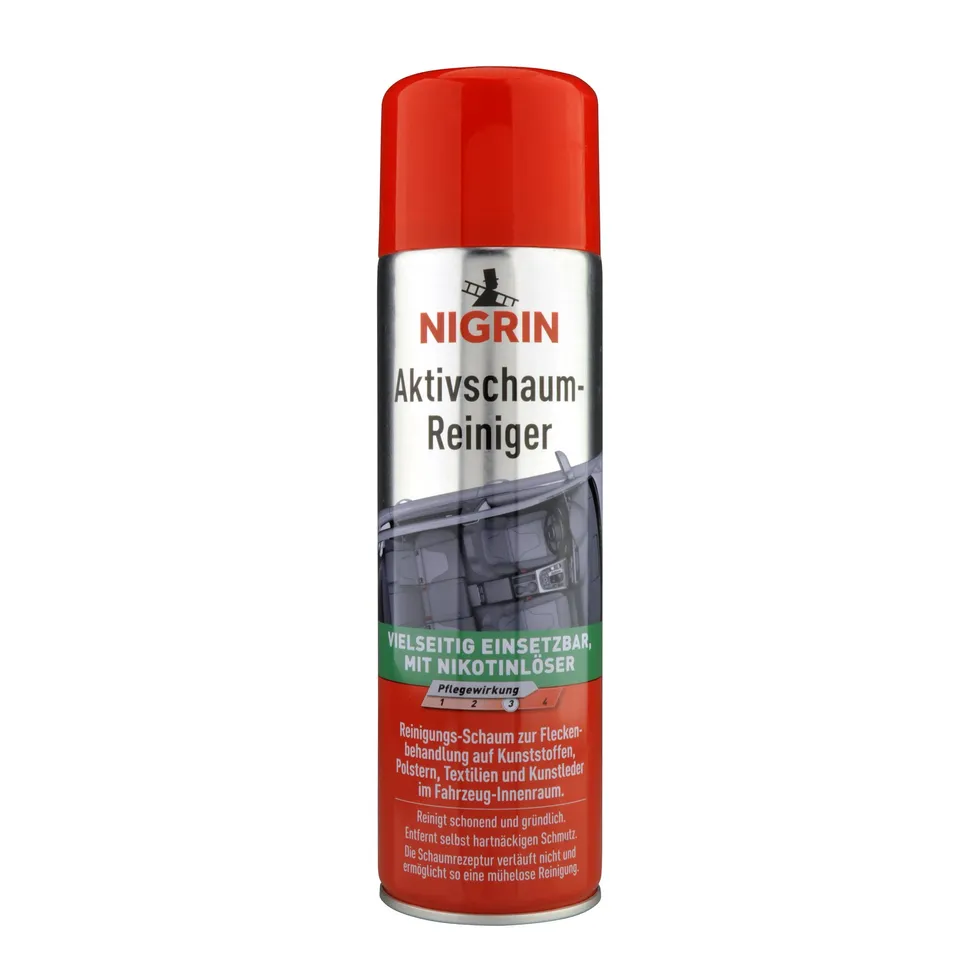 nigrin-aktivschaum-reiniger-bioenzym-insektenentferner-gel-formel-500-ml-gr-n image 1
