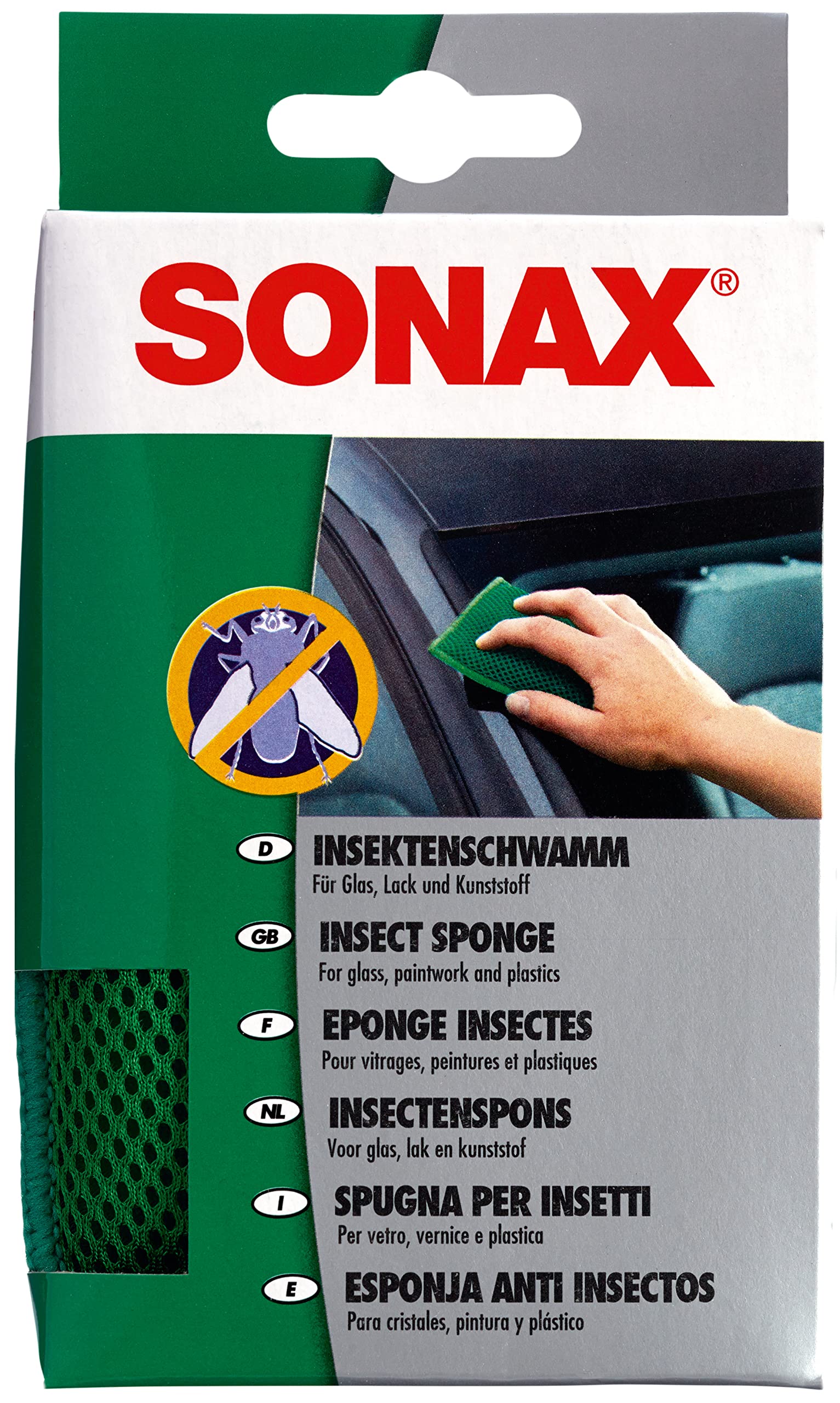 sonax-insektenschwamm-reinigungsschwamm-1-st-ck-f-r-lack-und-glas image 2