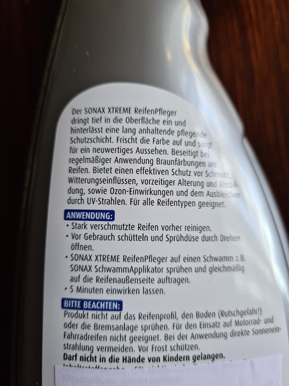 Schön, aber nichts für dreckige Reifen
