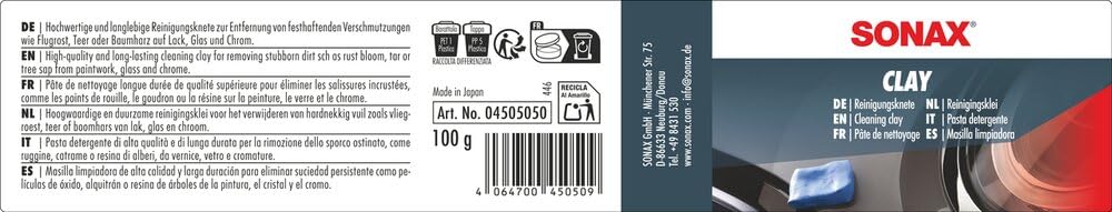 sonax-clay-reinigungsknete-100-g-f-r-lack-glas-chrom image 2