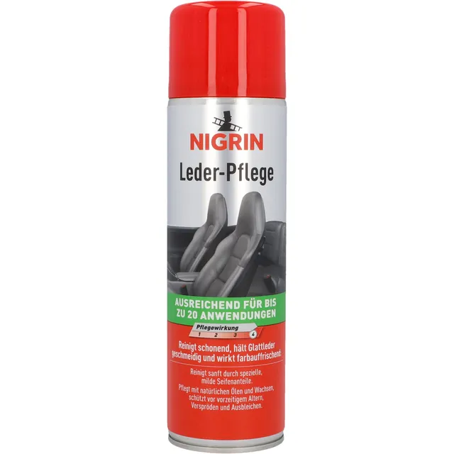 nigrin-leder-pflege-mit-nat-rlichen-len-lederreiniger-400-ml image 1