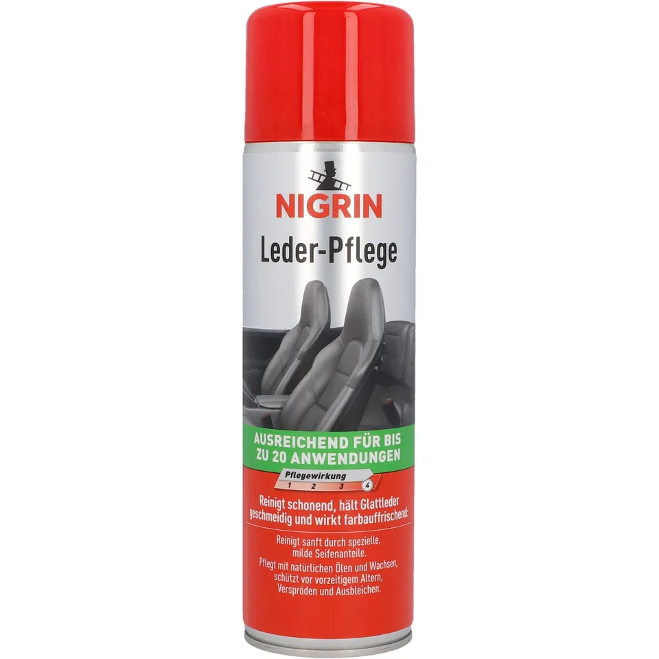 nigrin-leder-pflege-mit-nat-rlichen-len-lederreiniger-400-ml image 1