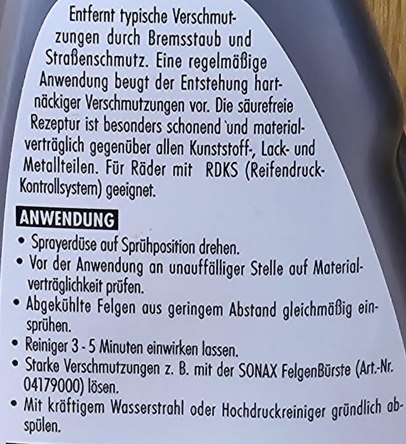 Endlich saubere Felgen