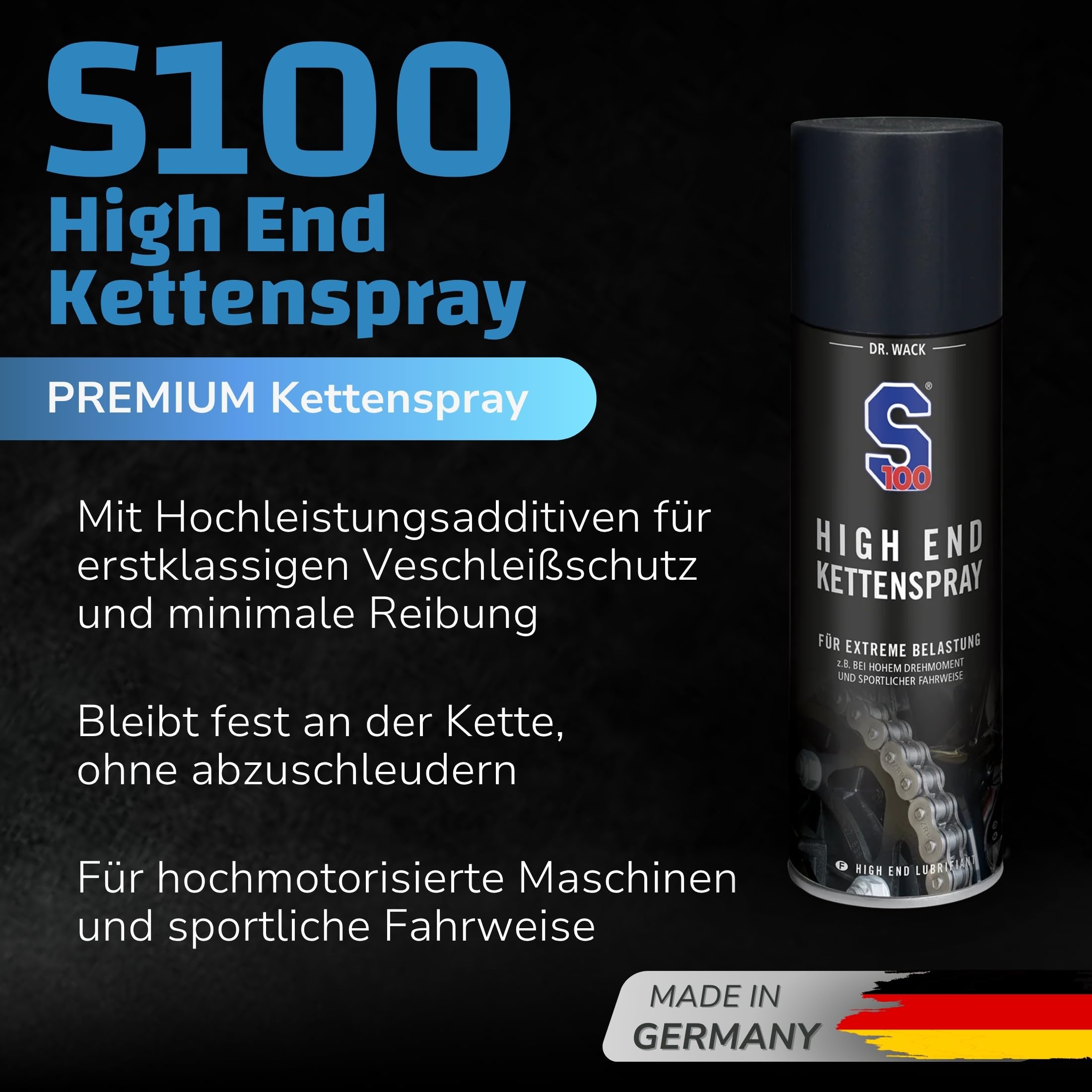 dr-wack-s100-high-end-kettenspray-300-ml-motorrad-kettenschmierstoff image 2