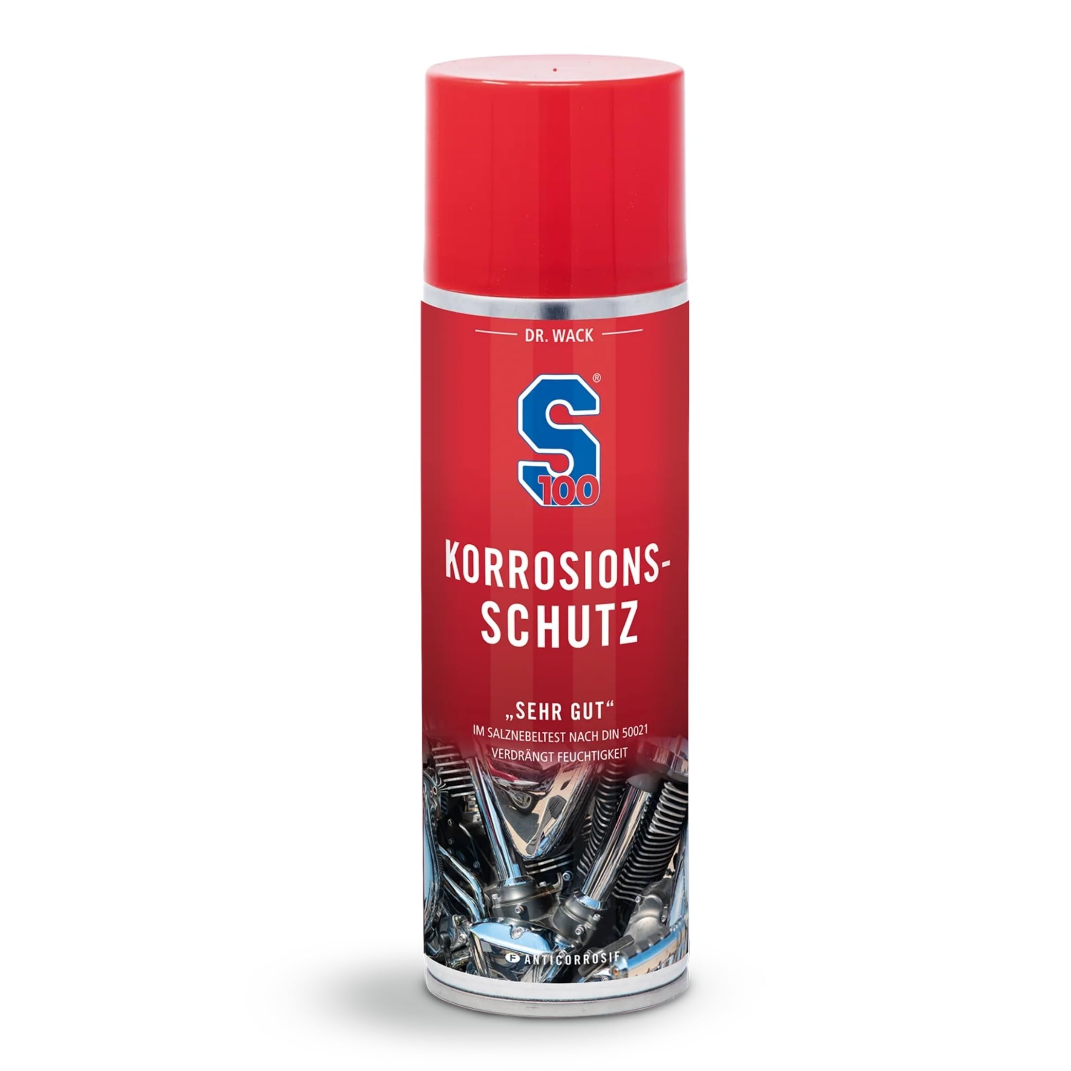 dr-wack-s100-korrosions-schutz-300-ml-spray-transparenter-rostschutz-f-rs-motorr image 1