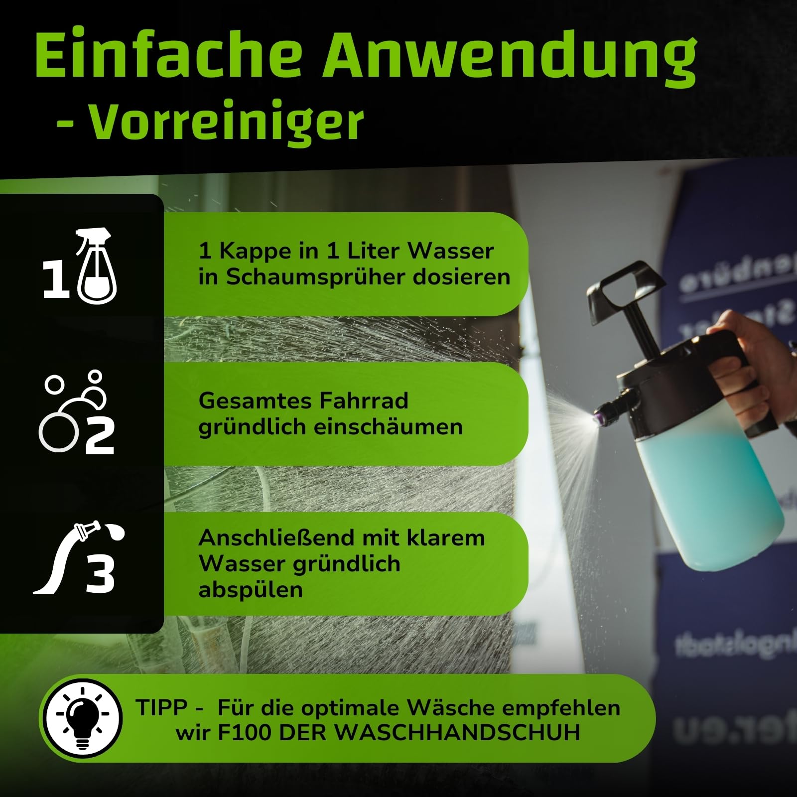 dr-wack-f100-power-bike-shampoo-1-liter-schaumreiniger image 3