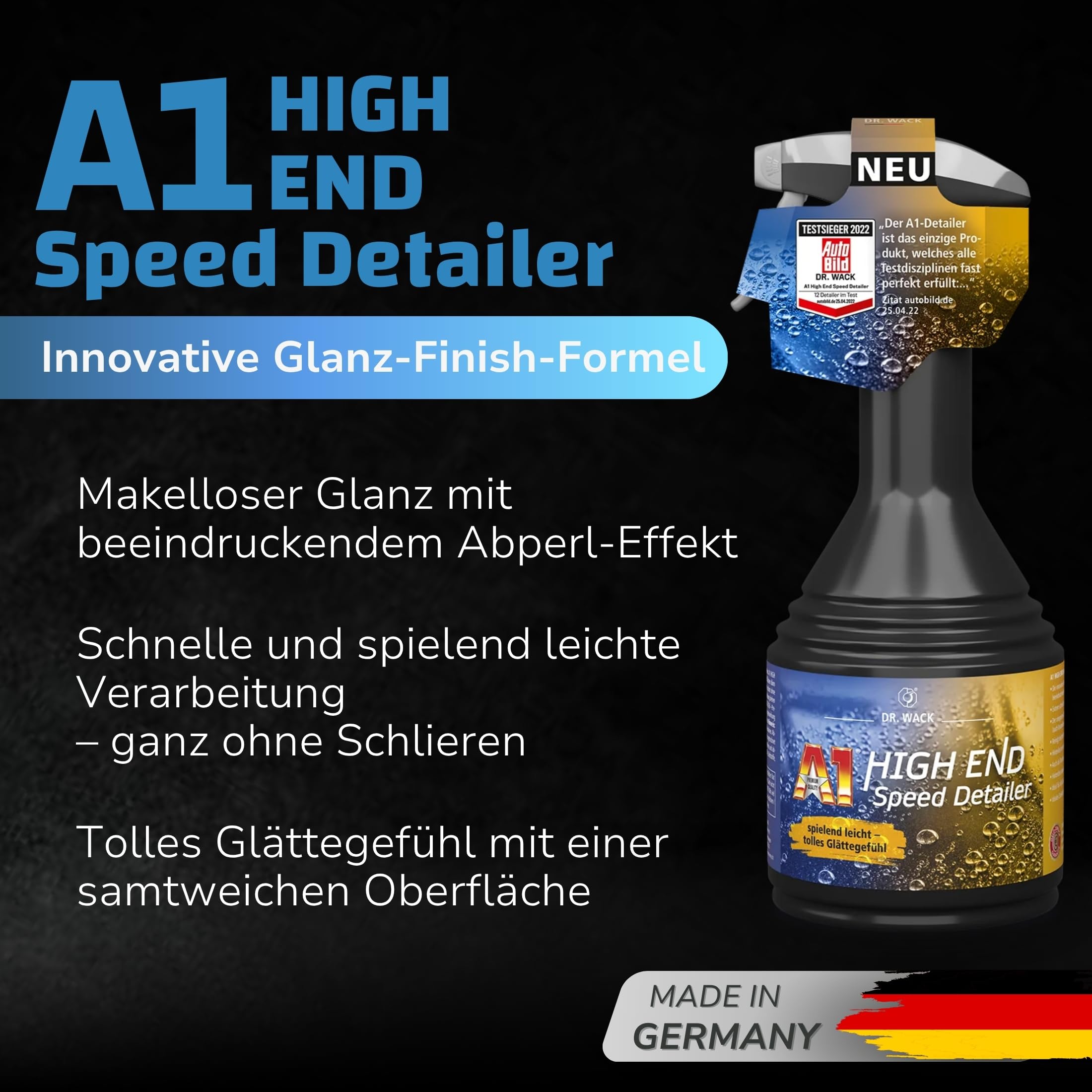 dr-wack-a1-high-end-speed-detailer-500-ml-lackschnellreiniger-mit-abperl-effekt image 2