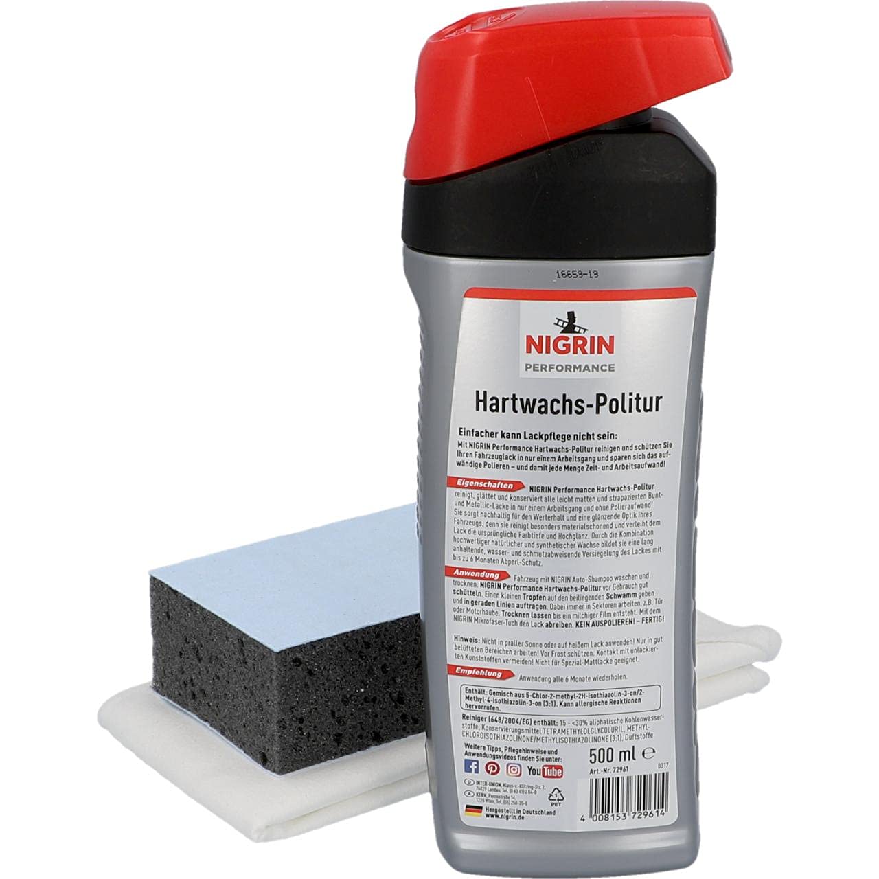 nigrin-performance-hartwachs-politur-turbo-2-in-1-lackpolitur-500-ml image 2