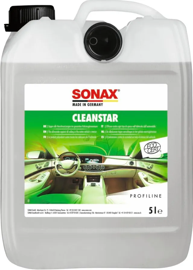 sonax-cleanstar-allzweckreiniger-5-liter-ecocert-innenraum image 1