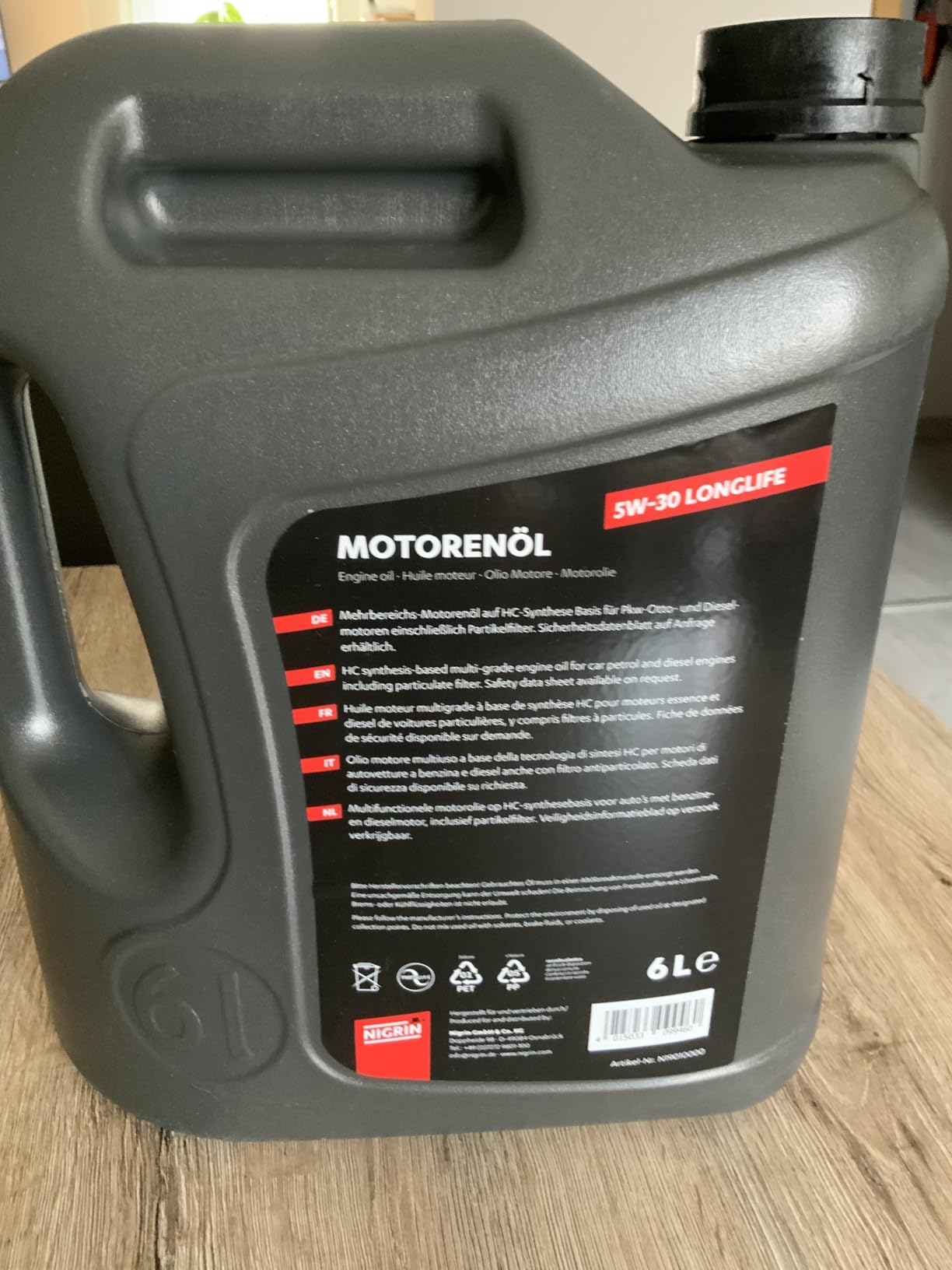 Freigabe passt, Motor läuft ruhig