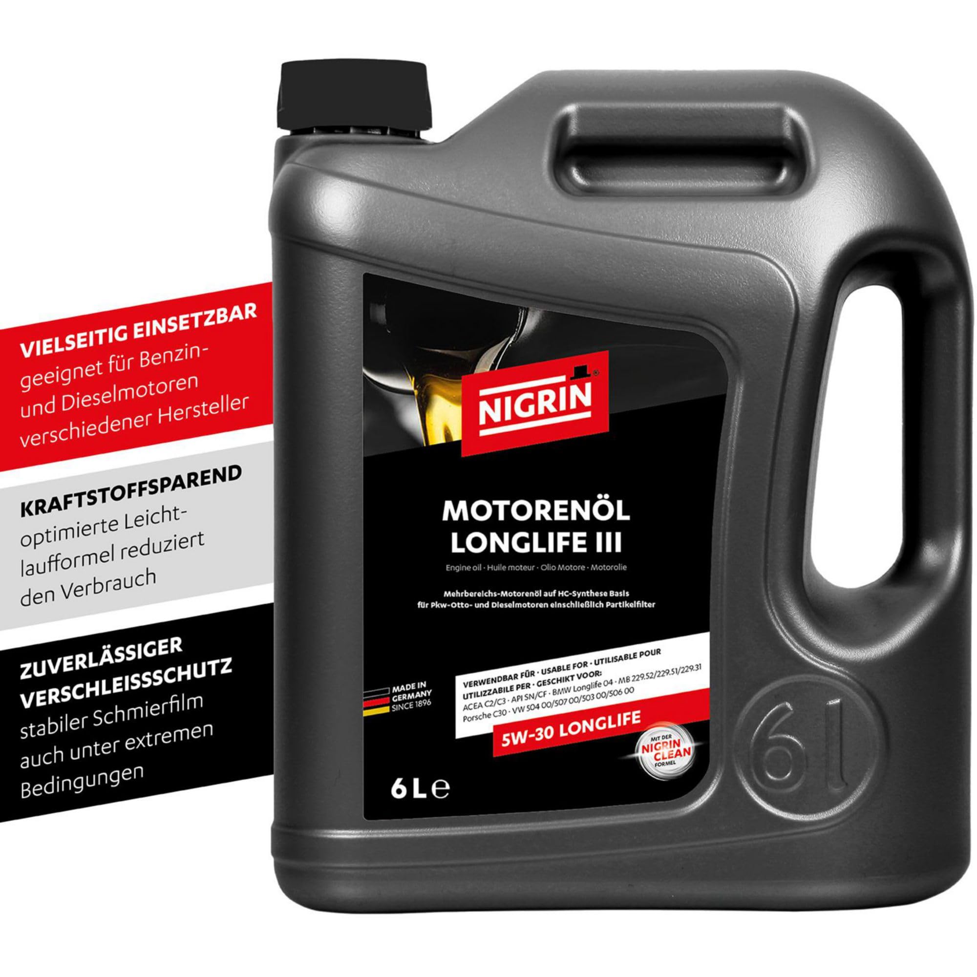 nigrin-motoren-l-5w-30-longlife-iii-6-liter image 2