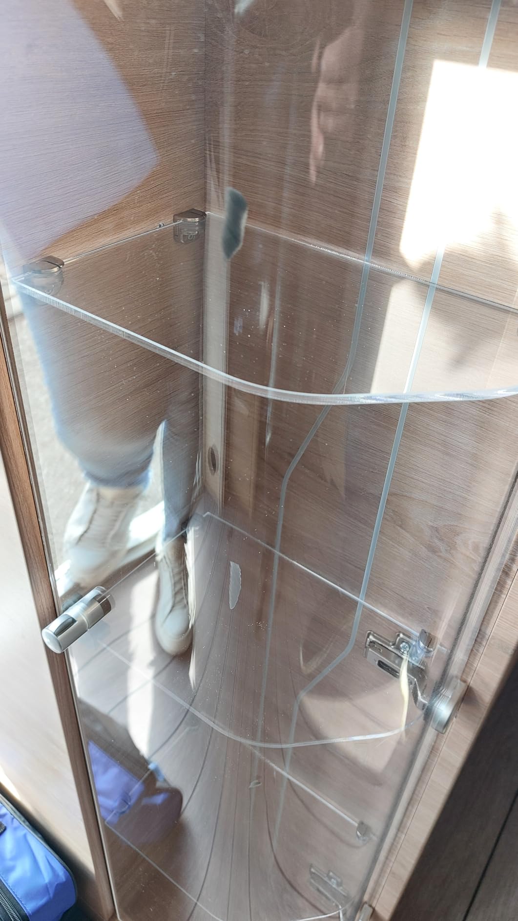 Wohnwagenfenster wieder klar