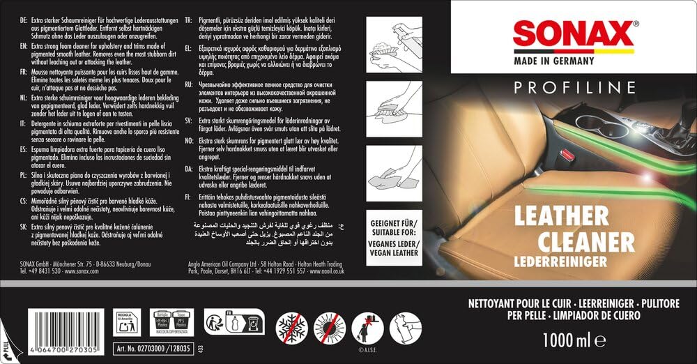 sonax-profiline-leathercleaner-lederreiniger-1-liter image 2