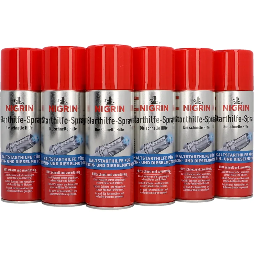 nigrin-starthilfespray-6x-200-ml-kaltstarthilfe-f-r-benzin-und-dieselmotoren image 1