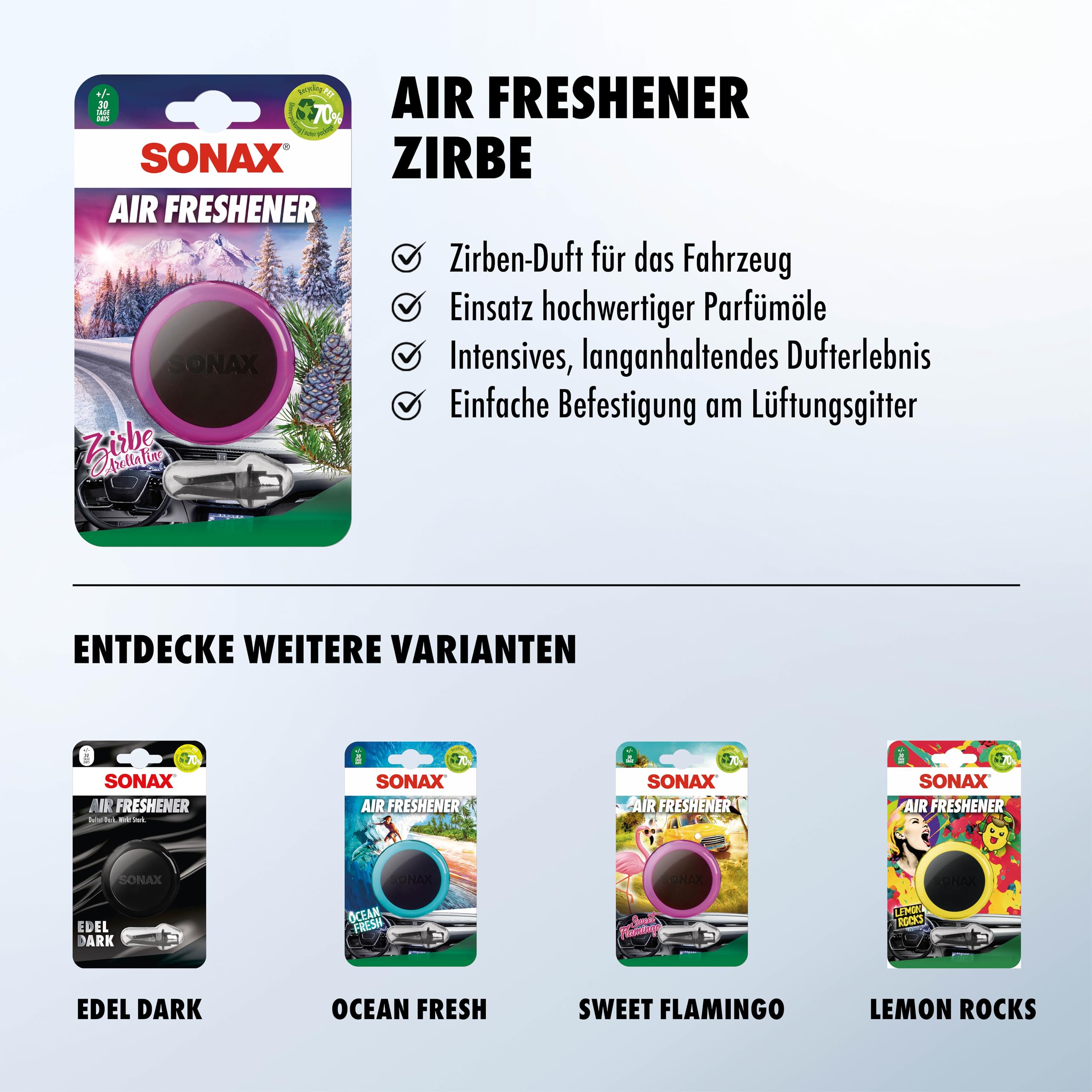 sonax-air-freshener-zirbe-6er-set-auto-lufterfrischer image 3