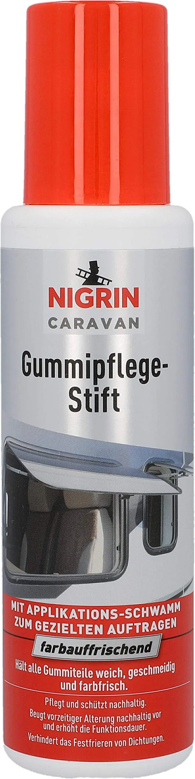 nigrin-caravan-gummipflege-stift-250-ml-l-sungsmittel-und-silikonfreie-gummipfle image 1