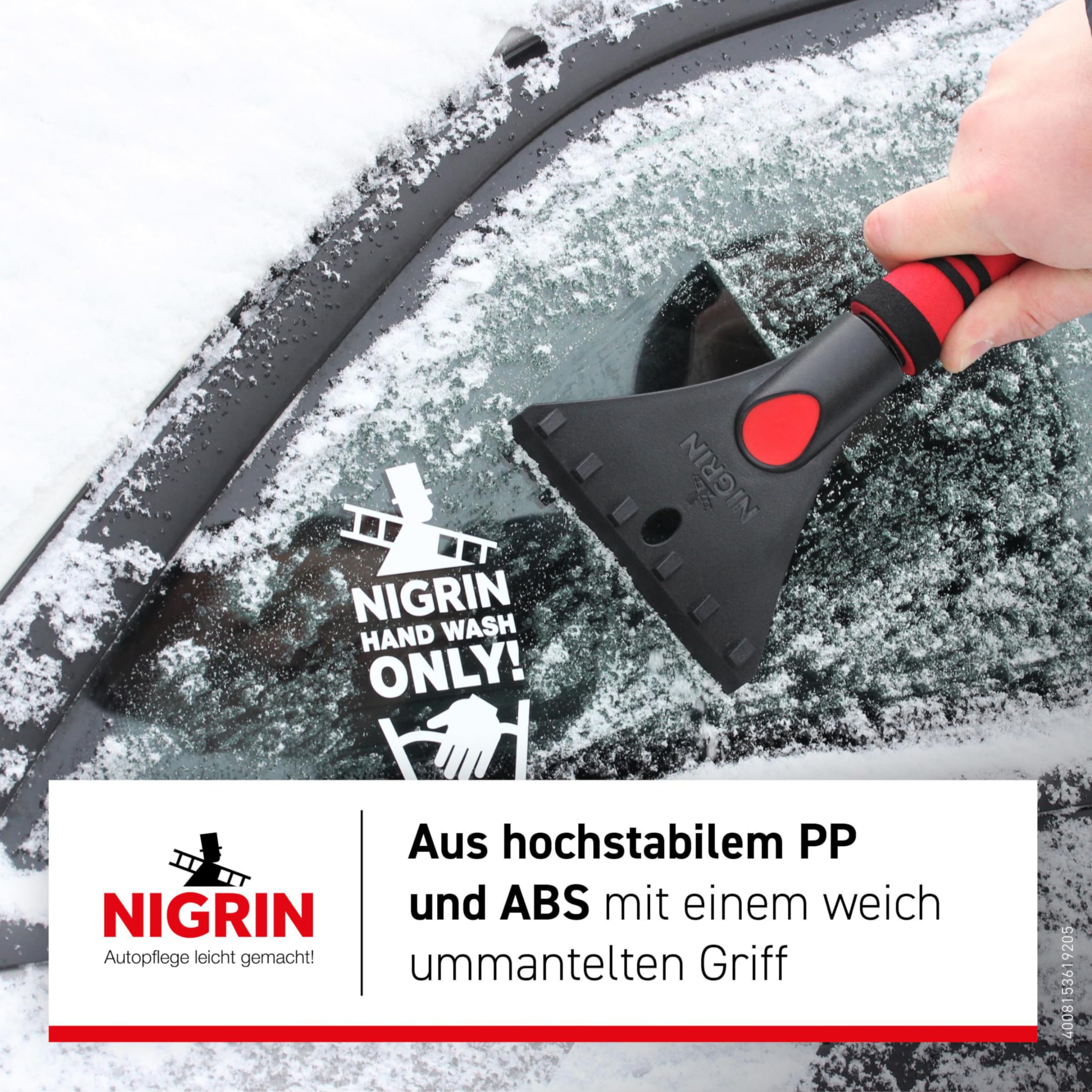 nigrin-eisschaber-mit-softgriff-eiskratzer-rot-schwarz-25-cm image 6