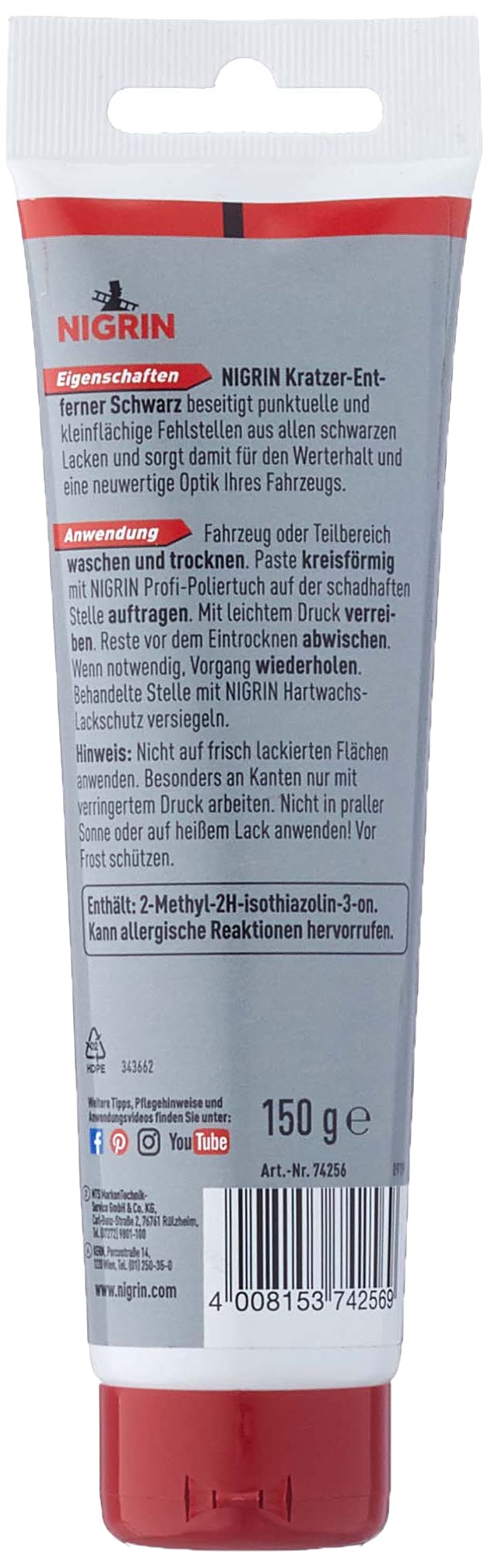 nigrin-74256-kratzer-entferner-schwarz-150-g image 3