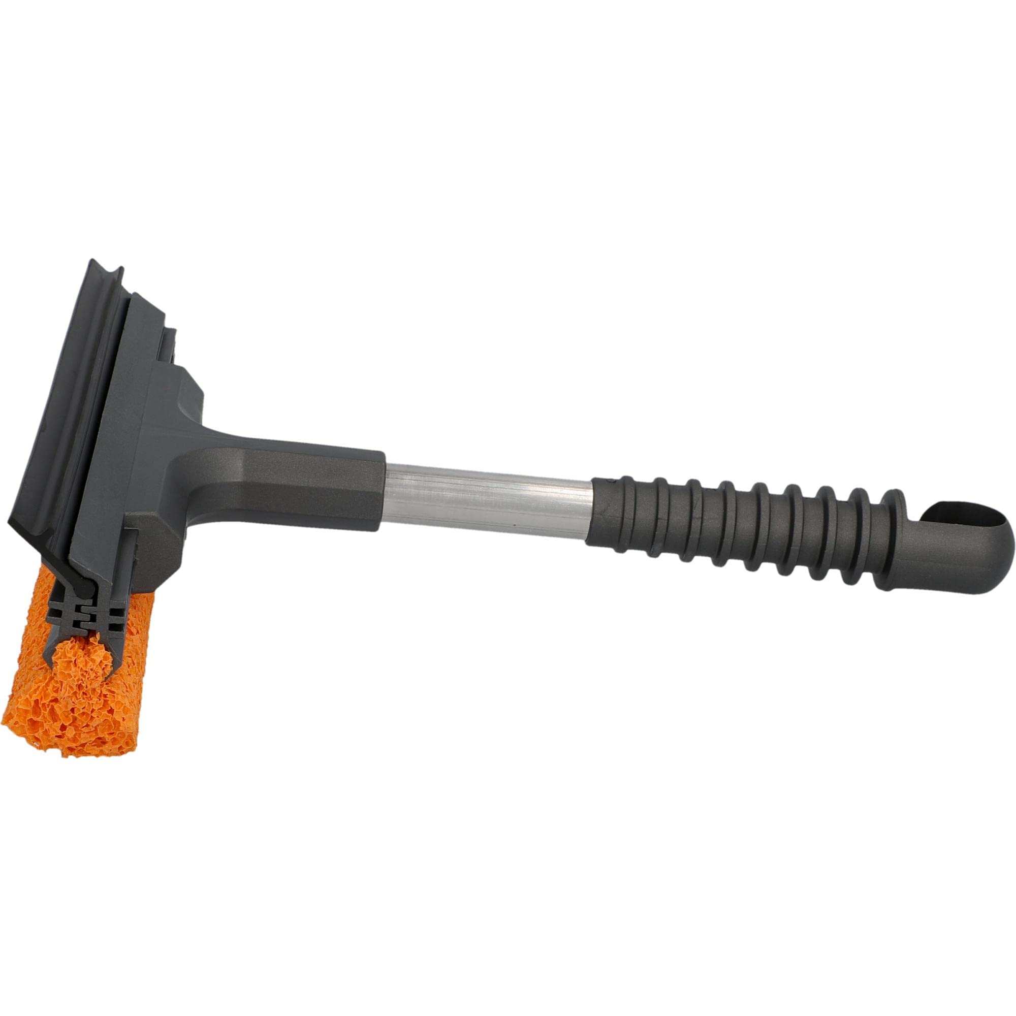 nigrin-scheibenreiniger-mit-abziehlippe-und-gummischwamm-25-cm-grau image 2