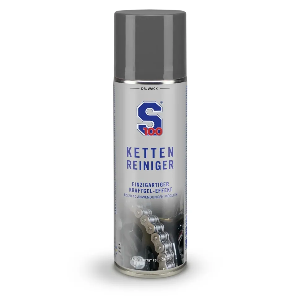dr-wack-s100-kettenreiniger-300-ml-motorrad-kettenspray-mit-gel-formel-f-r-o-x-z image 1