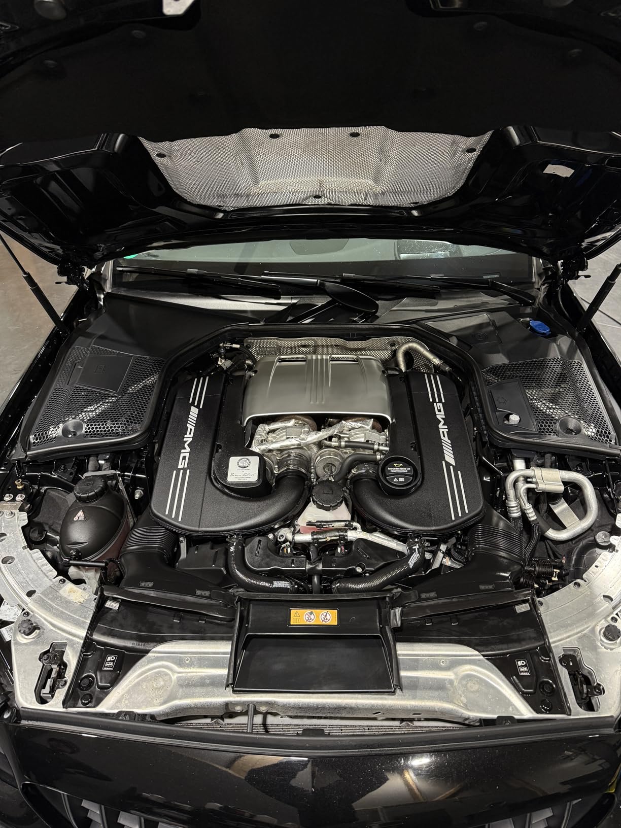 Motor glänzt wie neu