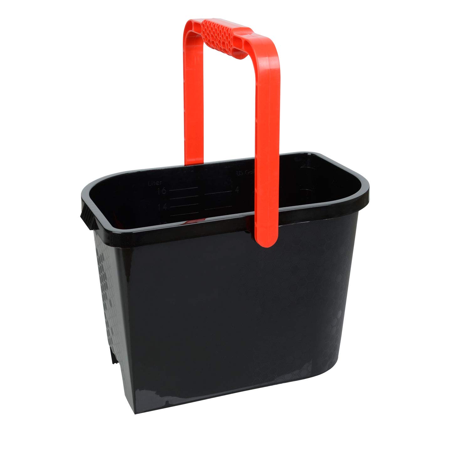 nigrin-performance-wasch-eimer-mit-deckel-und-grit-guard-16-liter-schwarz image 4