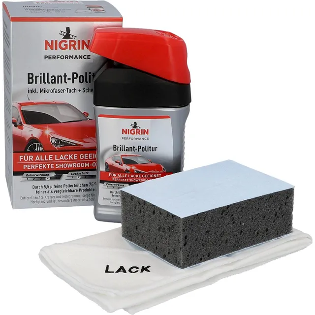 nigrin-performance-brillant-politur-turbo-300-ml-lackpolitur-mit-set image 1