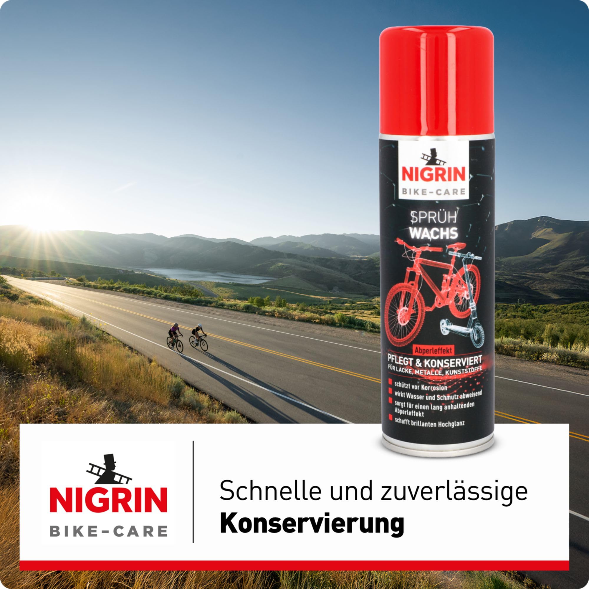 nigrin-bike-care-spr-hwachs-300-ml-hochglanz-fahrradwachs-spray image 2
