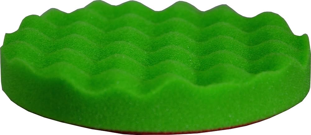 rotweiss-8855-polierschwamm-160-mm-gr-n-gewaffelt-mittel image 1