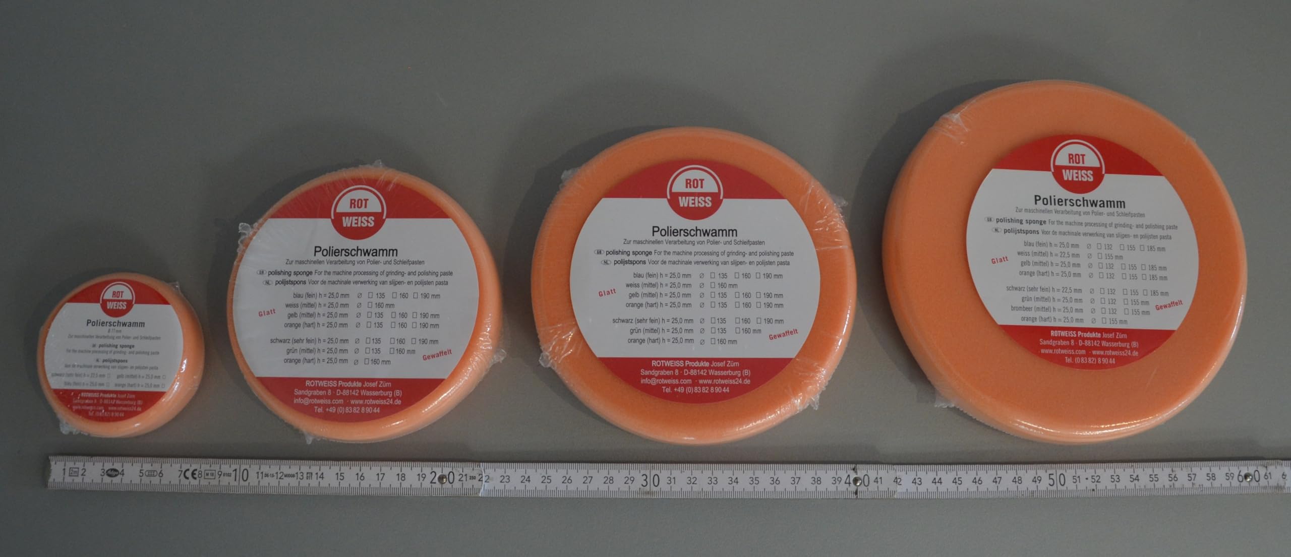 rotweiss-8455-polierschwamm-160-mm-orange-glatt-hart image 5
