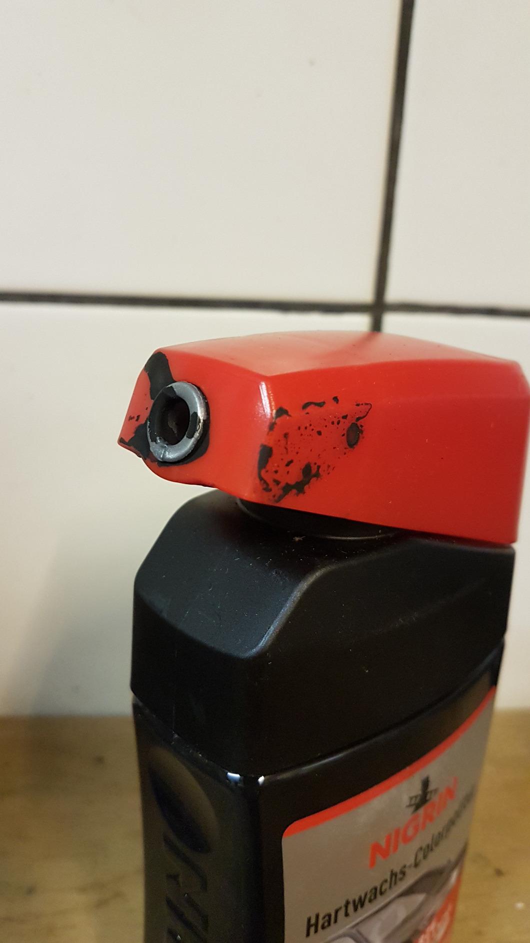 Rettet schwarzen Lack