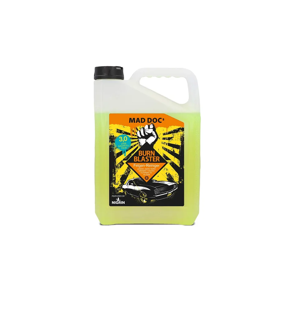 nigrin-mad-docs-burn-blaster-felgen-reiniger-gelfilm-nachf-llpack-3-liter image 1