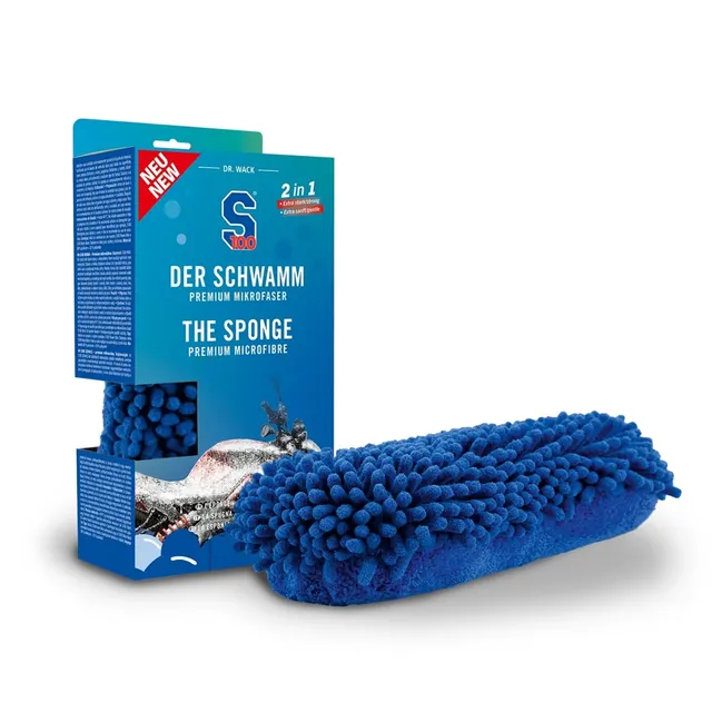dr-wack-s100-schwamm-motorrad-mikrofaser-beidseitig-hochflor image 1