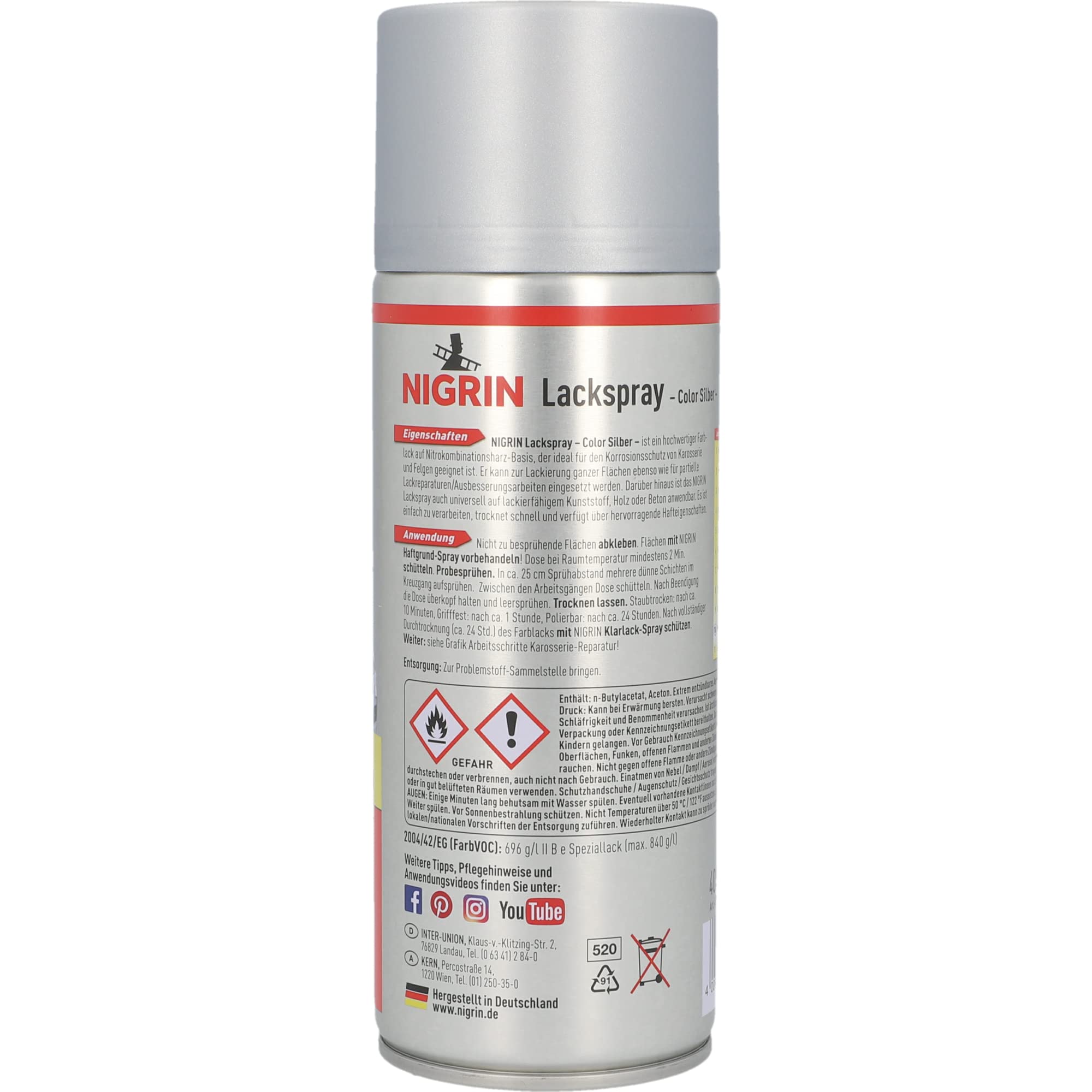 nigrin-lackspray-silber-6-x-400-ml-felgen-karosserie image 2