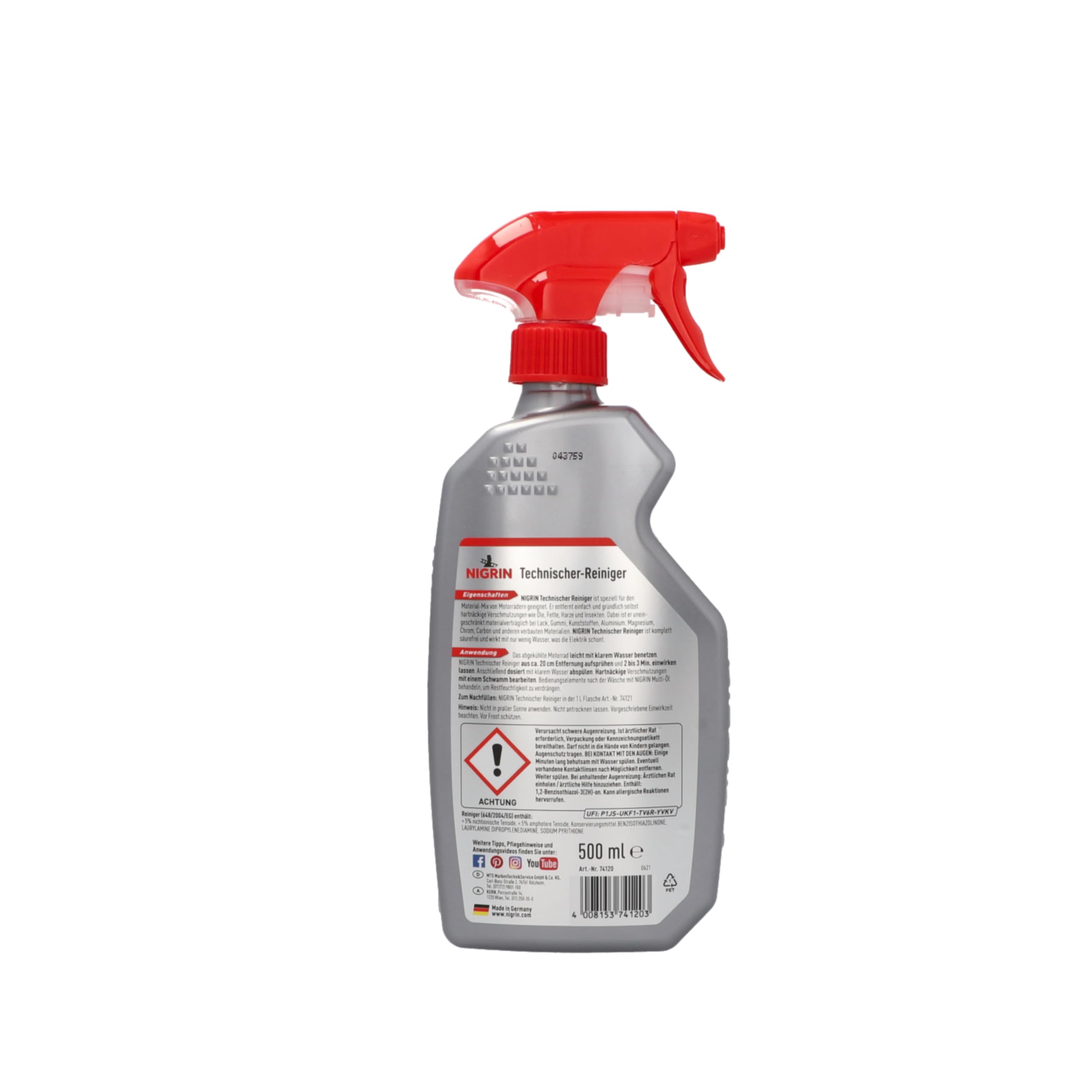 nigrin-gel-motorrad-reiniger-500-ml-trigger-s-urefrei image 4
